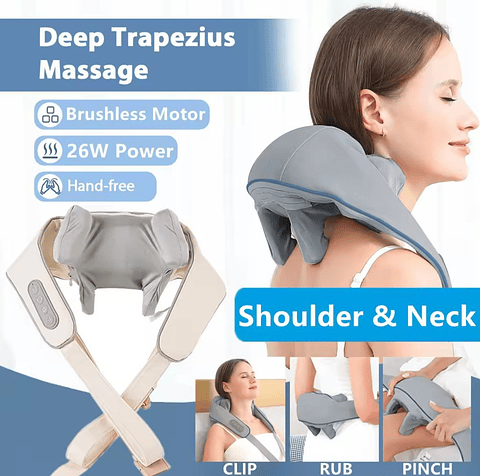 Masajeador de Relajación Multifuncional Recargable