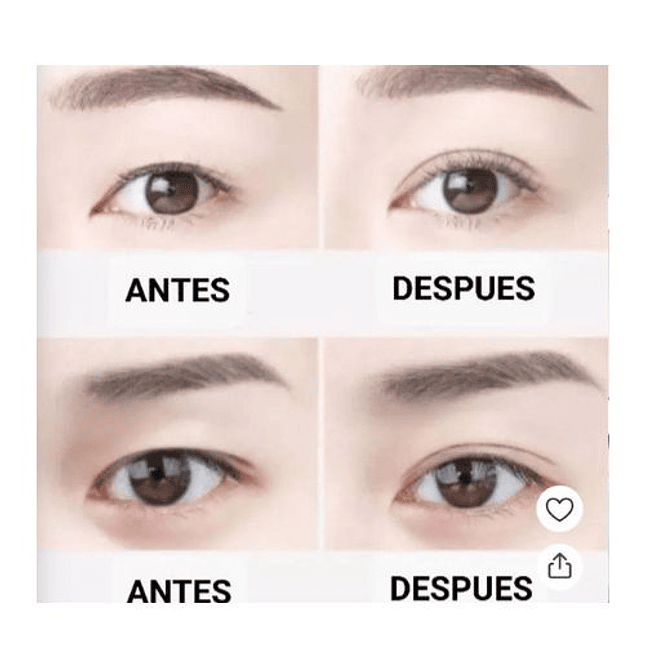 Kit Cintas Adhesivas Transparentes para Párpado Caído x 240 Piezas 1