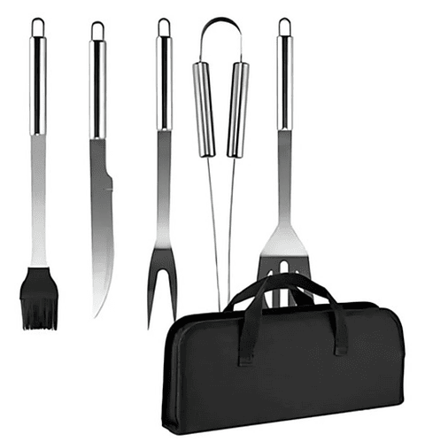 Estuche Set de Utensilios BBQ x 8 Piezas