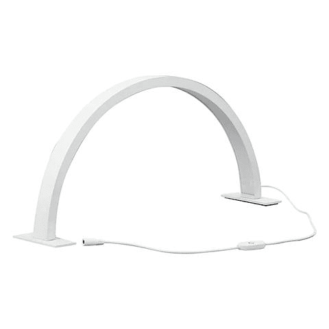 Lámpara de Mesa LED Media Luna con Dimmer