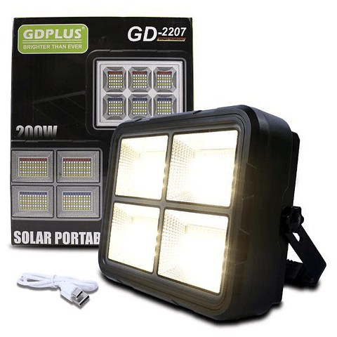 Lámpara Solar GD-2207 200W