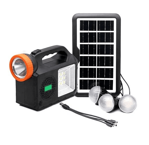 PARLANTE PANEL SOLAR CON LÁMPARA GD-102