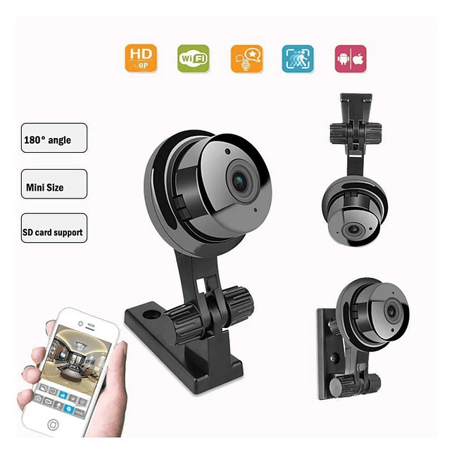 Cámara Espía WiFi V380 1080P HD 4