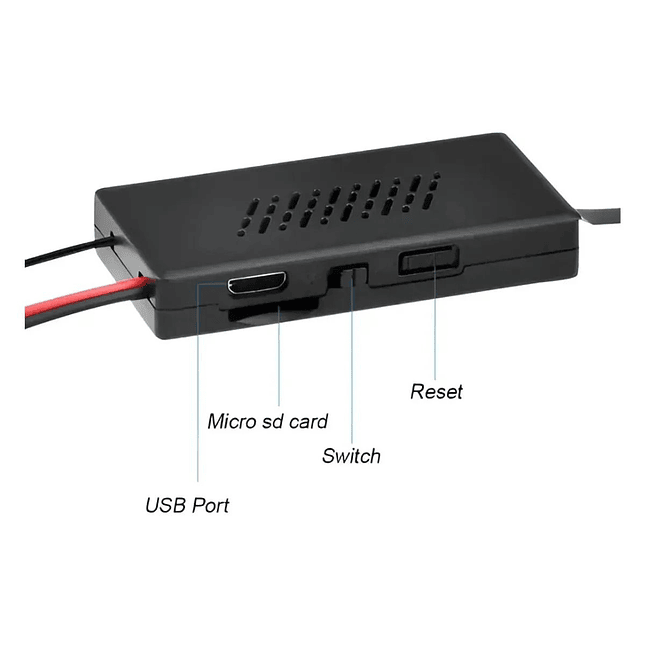 Cámara IP Espía Tipo Cinta WiFi  Compatible con App LookCam 2