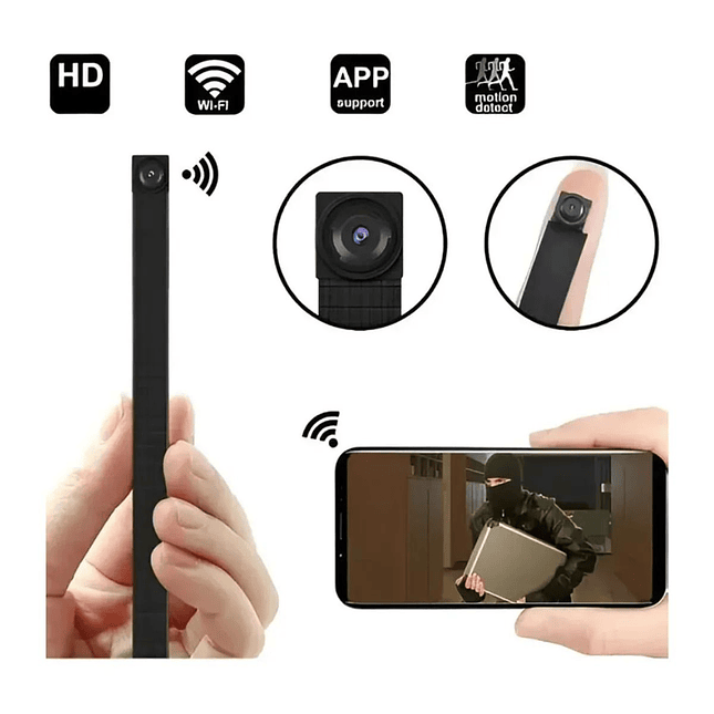 Cámara IP Espía Tipo Cinta WiFi  Compatible con App LookCam 5