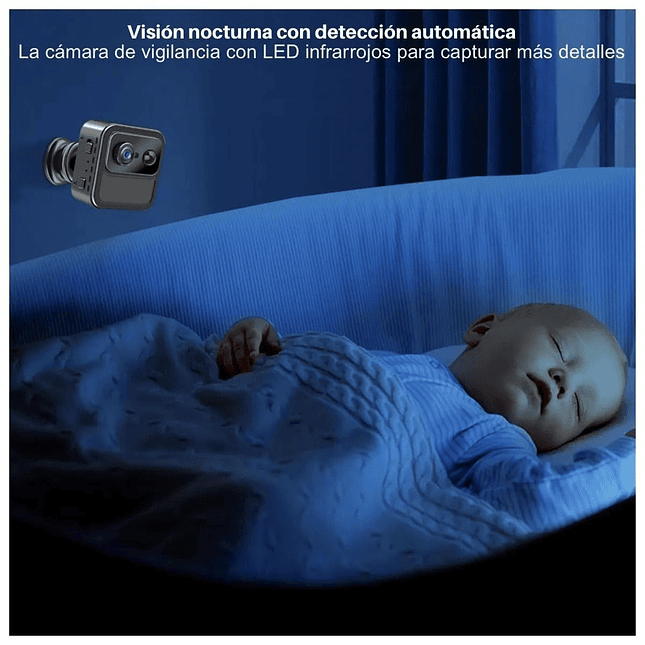 Mini Cámara Espía 4K WiFi R9  Cámara Oculta Compacta Ultra HD 4