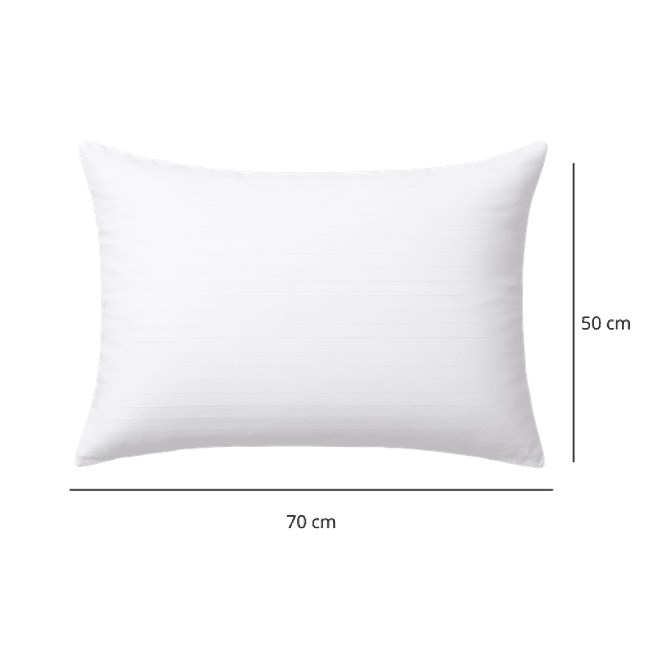 Set x2 Almohadas Siliconadas 70 x 50 cm 2