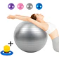 Pelota de Pilates 55 cm Antideslizante con Bomba - Miniatura 4