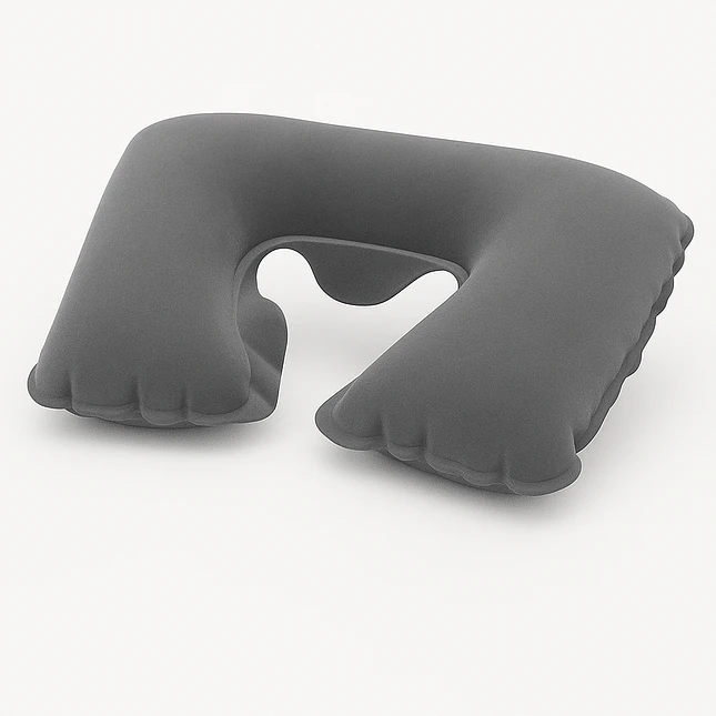 Almohada de Viaje Inflable con Kit  4