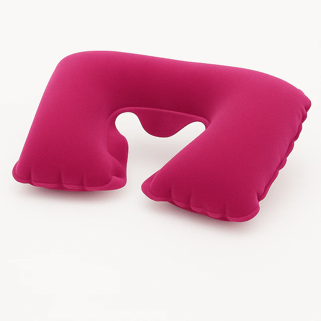 Almohada de Viaje Inflable con Kit  5