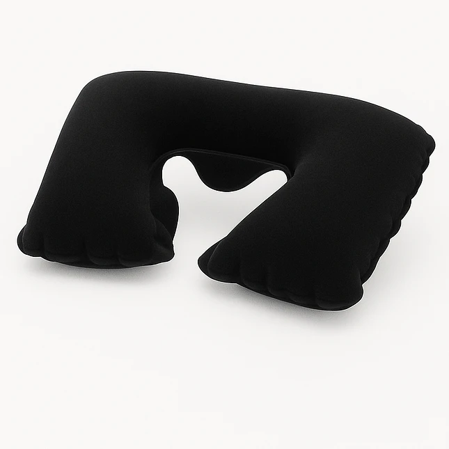 Almohada de Viaje Inflable con Kit  7