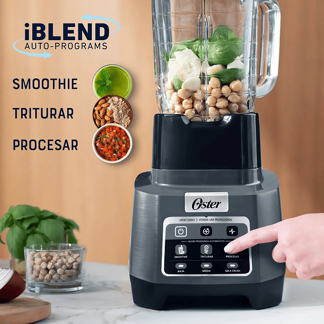 Licuadora Extreme Mix de Alta Velocidad – 2HP – 64 oz – Negra 3