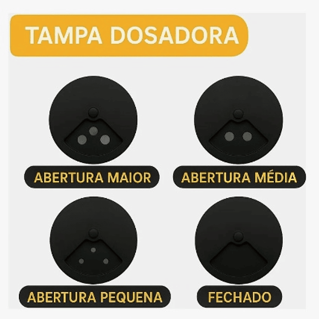 Condimentero Giratorio 12 Potes de Vidrio 360° 3