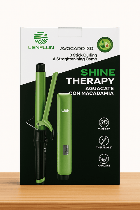 Combo Plancha + Rizadora Aguacate