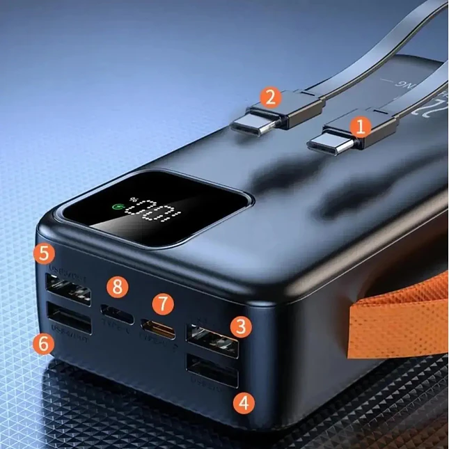 Power Bank 50000mAh Carga Rápida 2