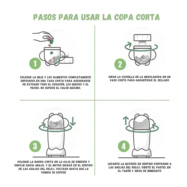 Procesador de Alimentos Baby Bullet para Bebé 4