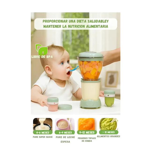 Procesador de Alimentos Baby Bullet para Bebé 5