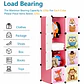 Closet Modular Infantil 8 Cubos Organizador - Miniatura 1