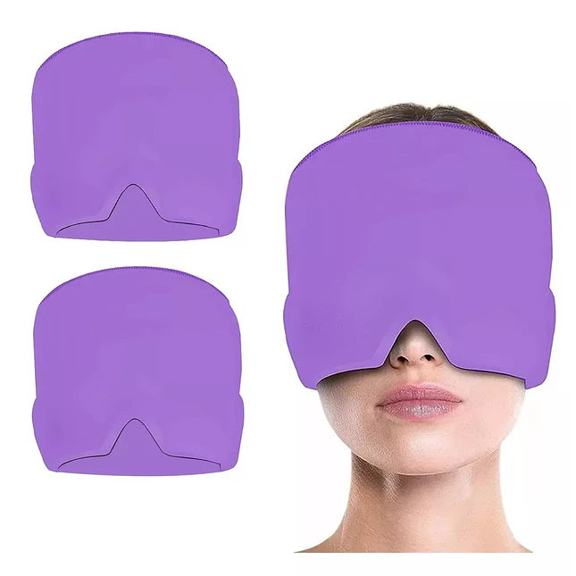 Gorro Compresa de Gel Terapéutico para Migraña 4