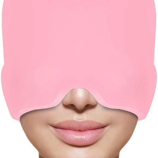 Gorro Compresa de Gel Terapéutico para Migraña 7