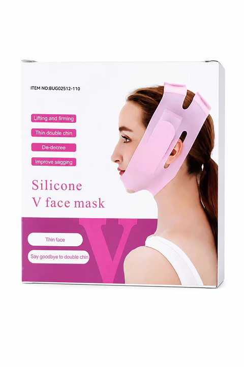 Mascarilla Facial V de Lycra Premium Reafirmante