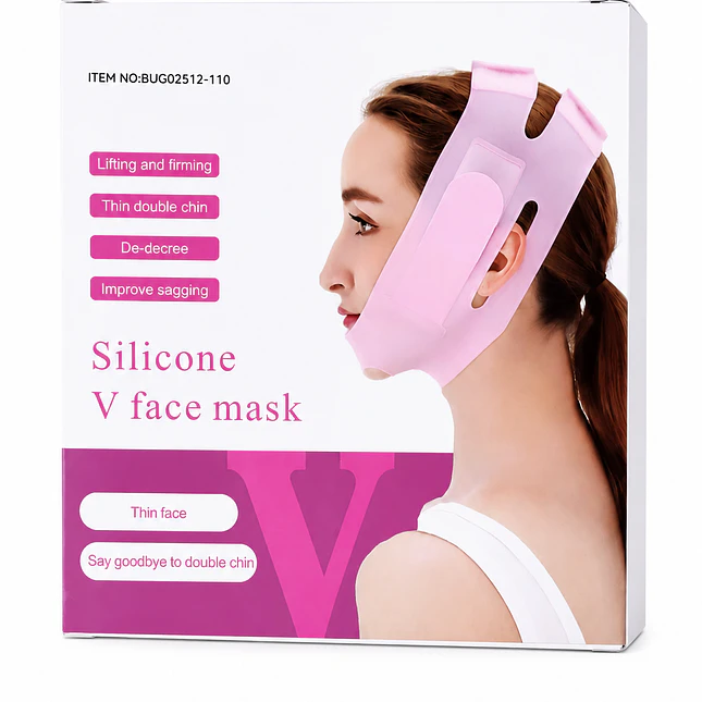 Mascarilla Facial V de Lycra Premium Reafirmante 1