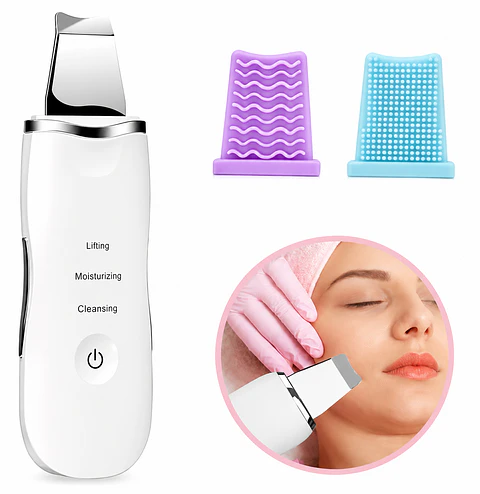 Limpiador Facial Ultrasónico 3 en 1