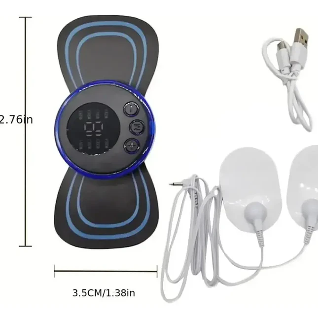 Masajeador Eléctrico de Pulsos Recargable USB 2