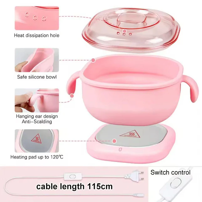 Calentadora de Cera Plegable 400 ml 4