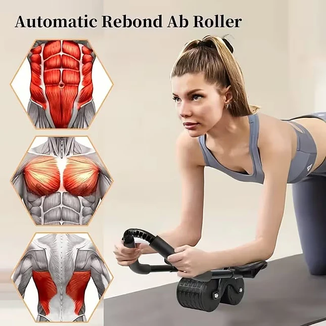 Rodillo Abdominal con Soporte para Brazos 2