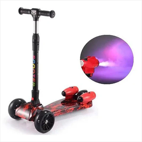 Scooter Infantil con Humo, Luces y Bluetooth