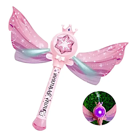 Cetro Burbujero de Princesa con Luces y Música