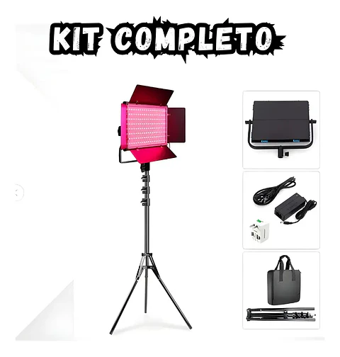 Luz de Estudio LED RGB 660 Pro con Trípode