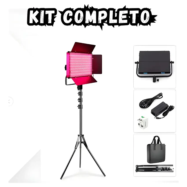 Luz de Estudio LED RGB 660 Pro con Trípode 2