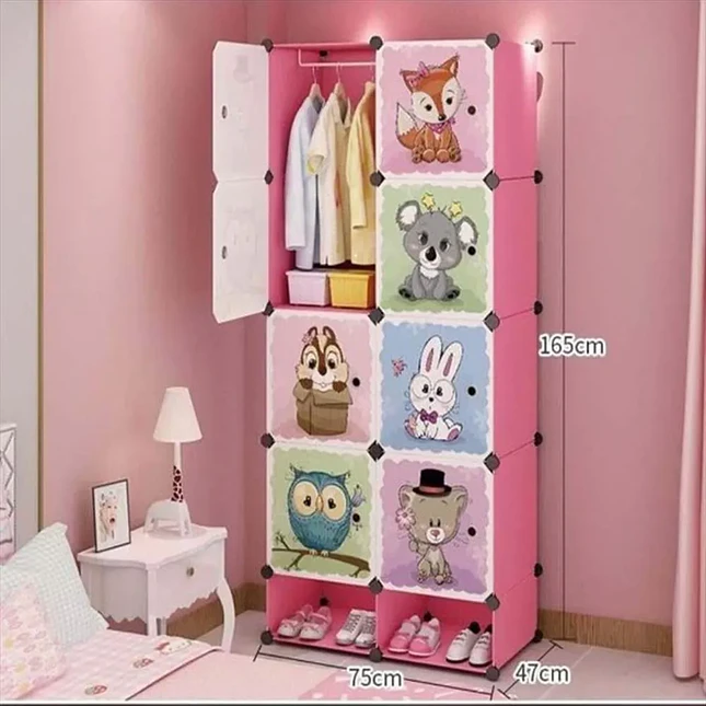 Closet Armario Modular 8 Cubos 8001 4