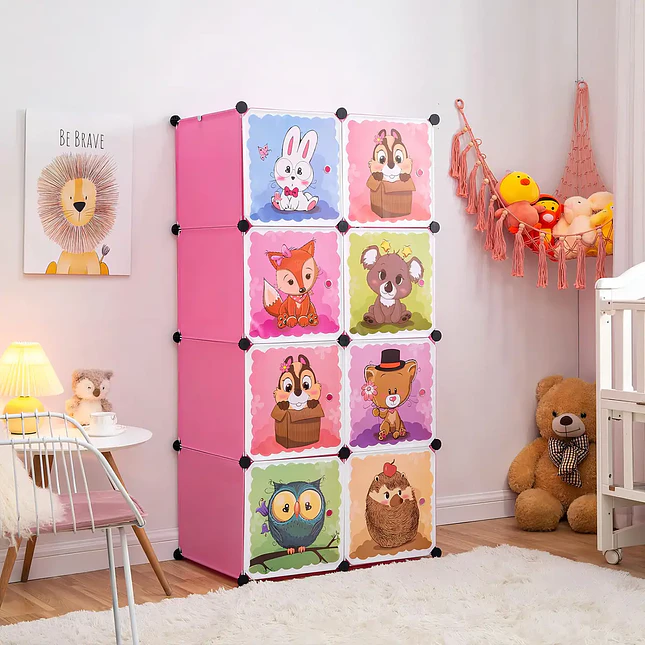 Closet Armario Modular 8 Cubos 8001 5