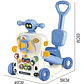 Andador Huanger Multifuncional 6 en 1 Musical – Azul/Gris - Miniatura 3