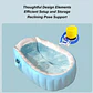 Bañera Inflable para Bebé – Rosado y Azul - Miniatura 5