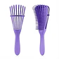 Cepillo Antifrizz para el Cabello – Negro, Rosado y Morado - Miniatura 3