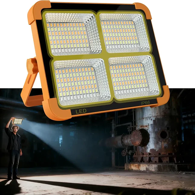 Lámpara Solar IP66 Multifuncional con USB 3