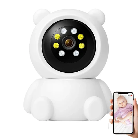Cámara Robótica WiFi 3398-4 con Visión Nocturna