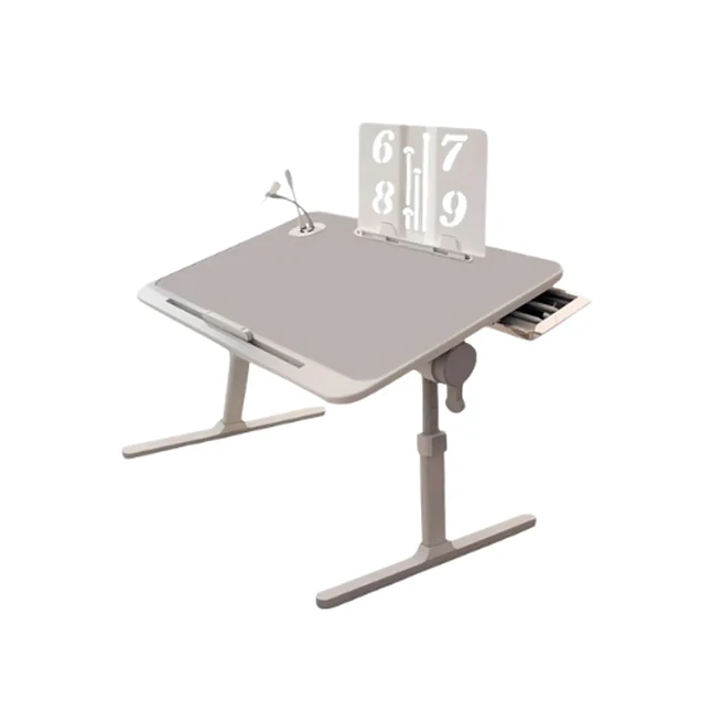 Mesa Portátil Plegable para Laptop con Ventilador y Luz USB 1