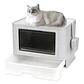 Caja de Arena Plegable para Gatos con Tapa - Miniatura 3