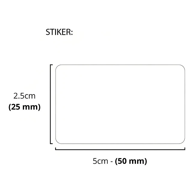 Papel Adhesivo para Etiquetas x 5 Rollos 4