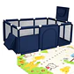 Corral Infantil con Tapete, Aro de Baloncesto y Portería - Miniatura 2