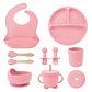 Set de Alimentación para Bebé 8 Piezas de Silicona - Miniatura 1