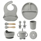 Set de Alimentación para Bebé 8 Piezas de Silicona - Miniatura 4