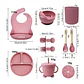 Set de Alimentación para Bebé 8 Piezas de Silicona - Miniatura 5