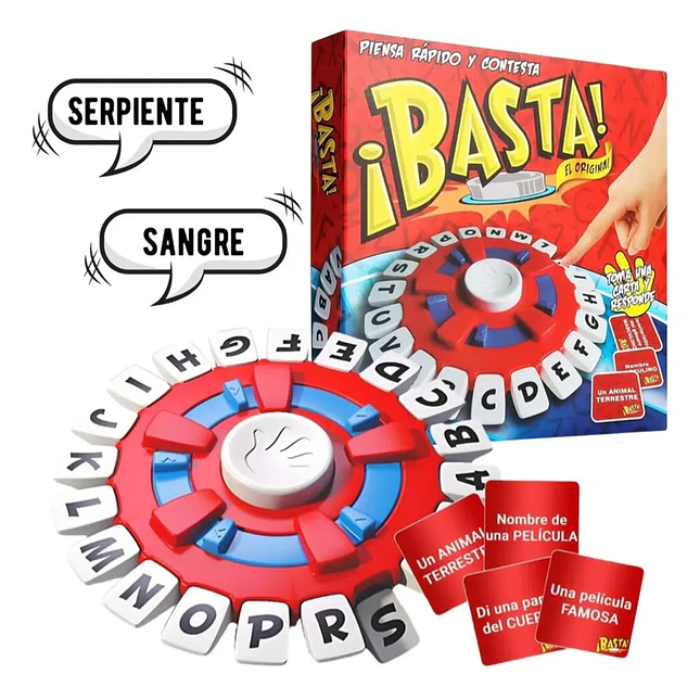 Juego de Mesa Basta para Niños y Adultos 2