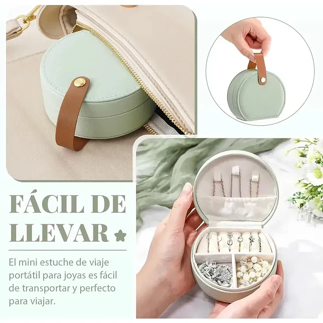 Mini Joyero Portátil Organizador de Joyas 3